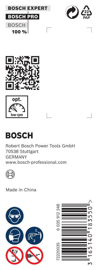 BOSCH 2.608.597.646 BROCA MADERA HELICO. Ø20X450MM