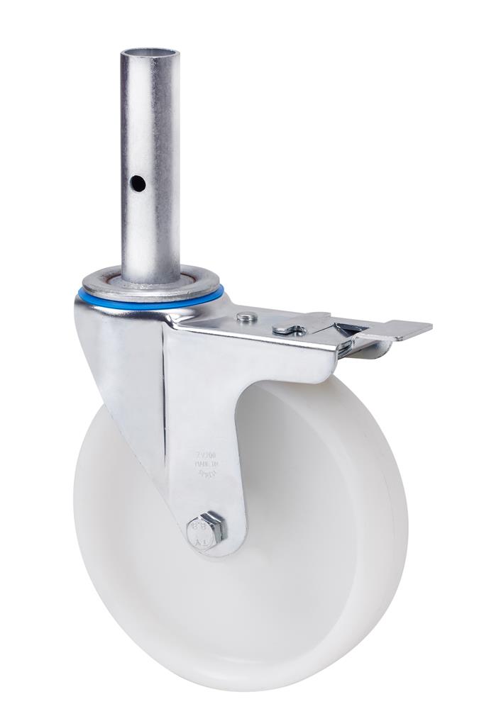 RUEDA ALEX 2-0915 Ø200MM ANDAMIO FRENO 350KG NYLON