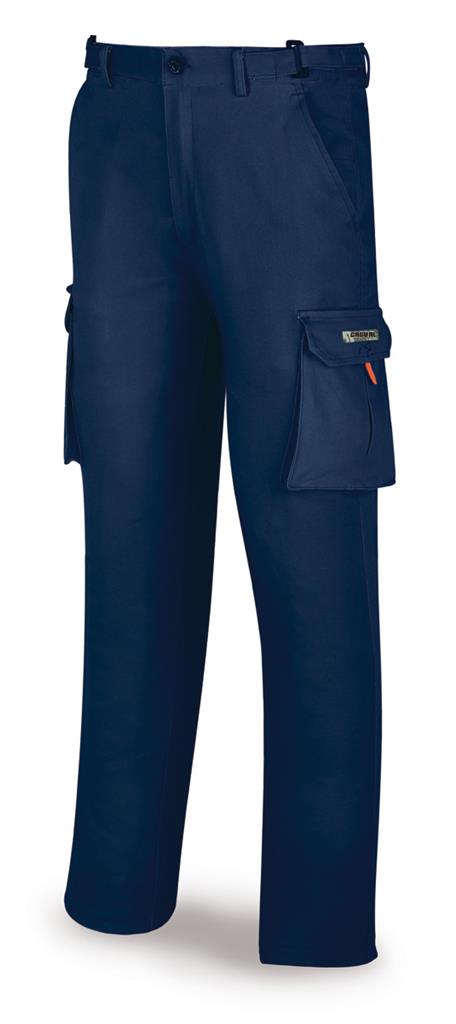 PANTALON ALGODON MARCA 588-PELASRA MARINO T-56