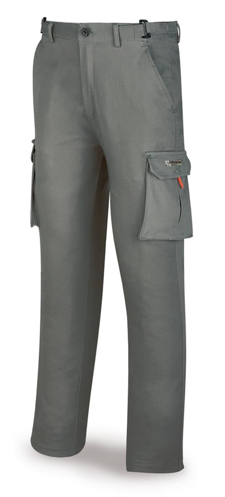 PANTALON ALGODON MARCA 588 PELASR GRIS T-56