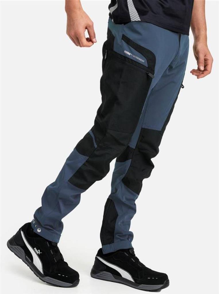 PUMA PANTALON PRO ONE AZUL T-S (30-18-20)