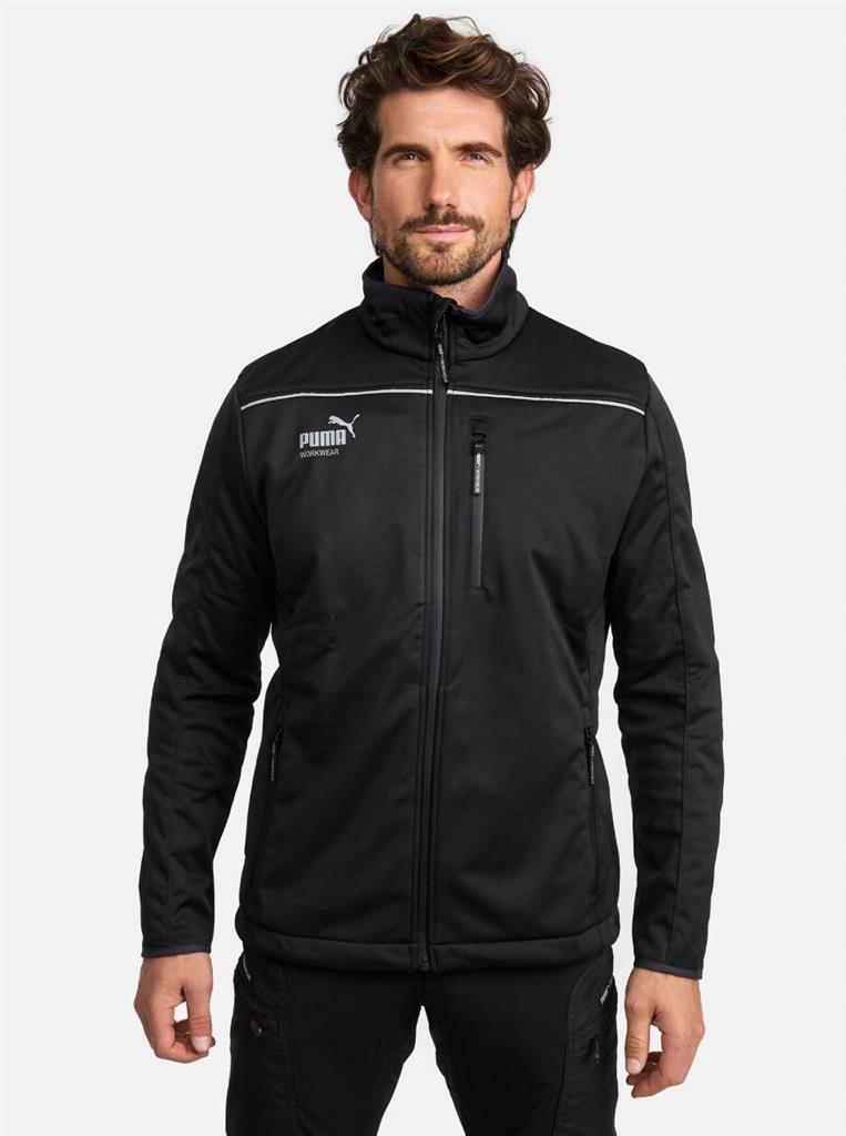 PUMA PARKA SOFTSHELL NEGRA T-M (30-60-12)
