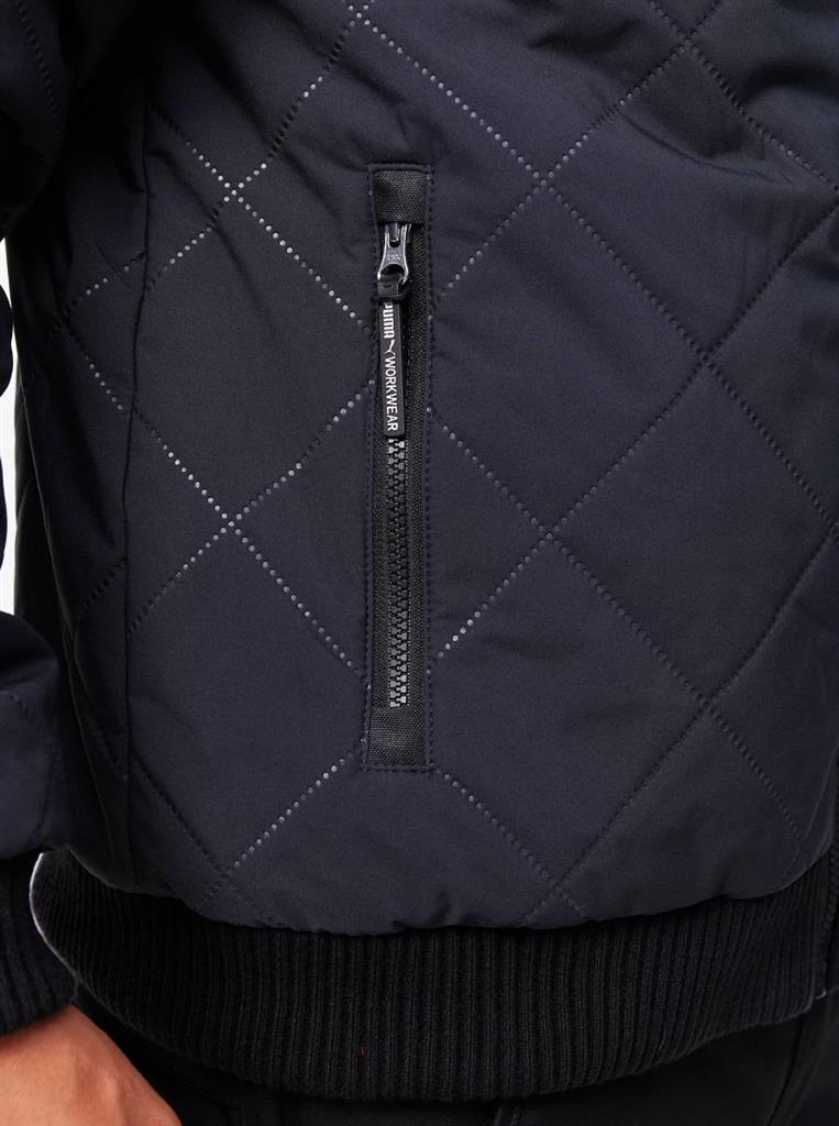 PUMA PARKA ACOLCHADA NEGRA T-L (30-69-10E)