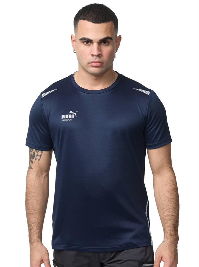 PUMA CAMISETA TERGAL M/CORTA MARINO T-S (30-02-22)