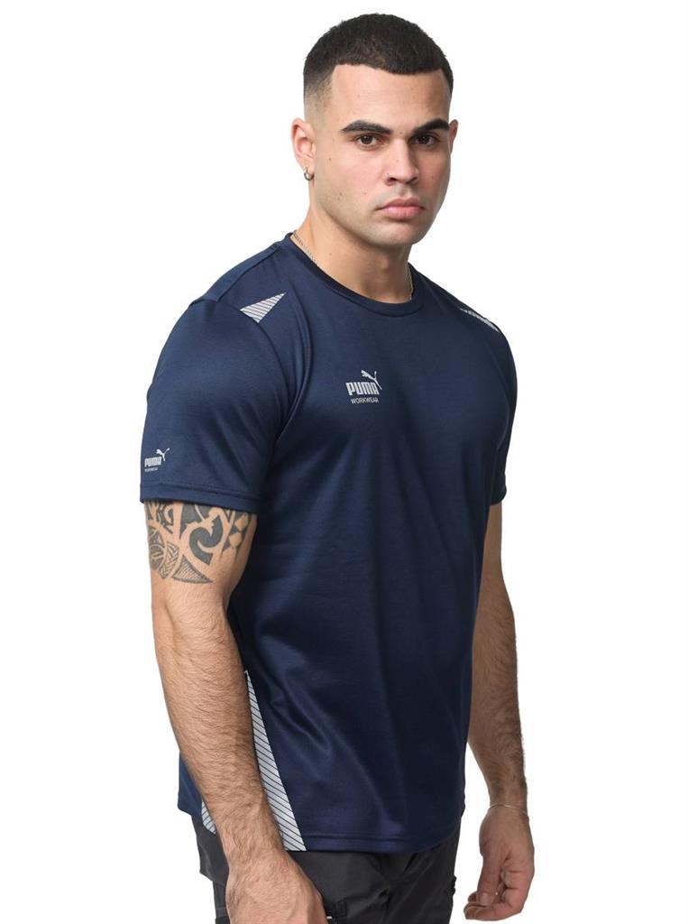 PUMA CAMISETA TERGAL M/CORTA MARINO T-M (30-02-22)