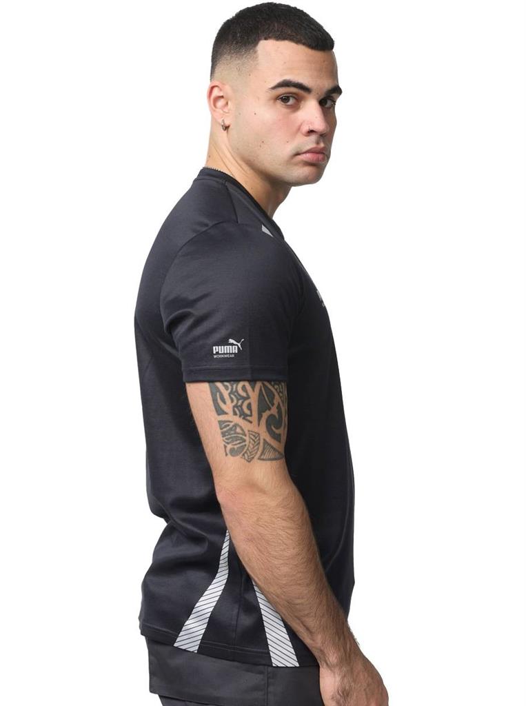 PUMA CAMISETA TERGAL M/CORTA NEGRA T-L (30-02-12)