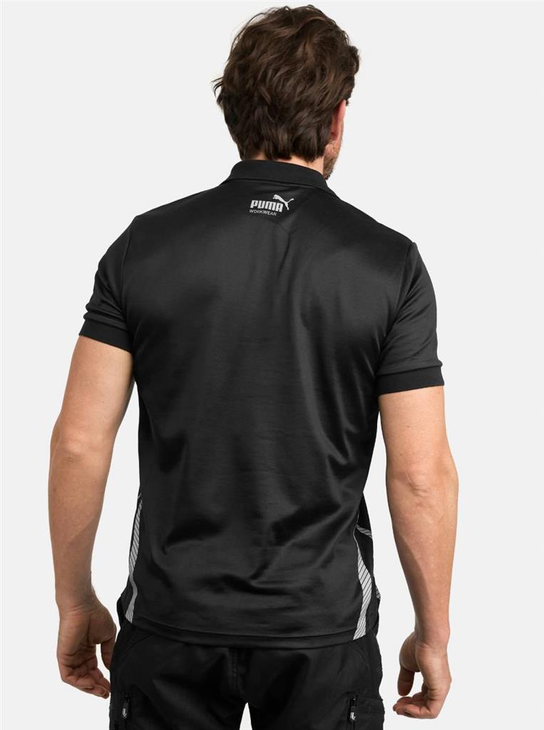 PUMA POLO TERGAL M/CORTA NEGRO T-S (30-04-12)