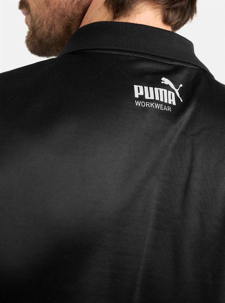 PUMA POLO TERGAL M/CORTA NEGRO T-M (30-04-12)