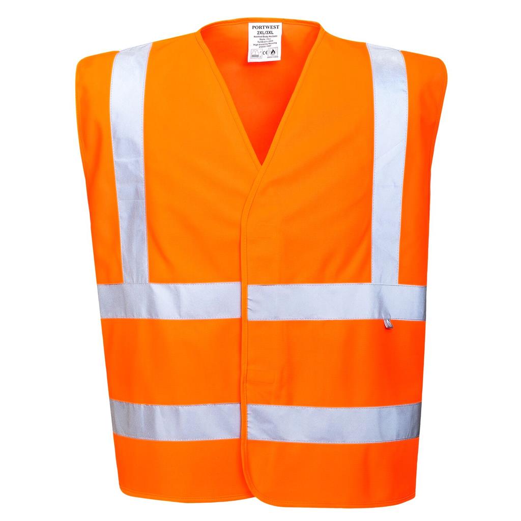 CHALECO A.V. ANTIEST./IGNIFUGO FR71 L/XL NARANJA