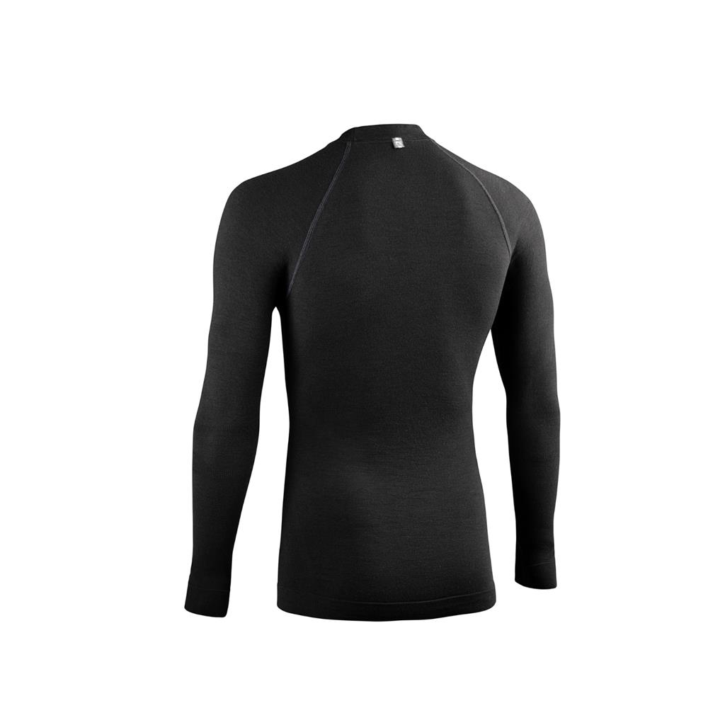 CAMISETA TERMICA MERINO M/LARGA NEGRA T-S LURBEL