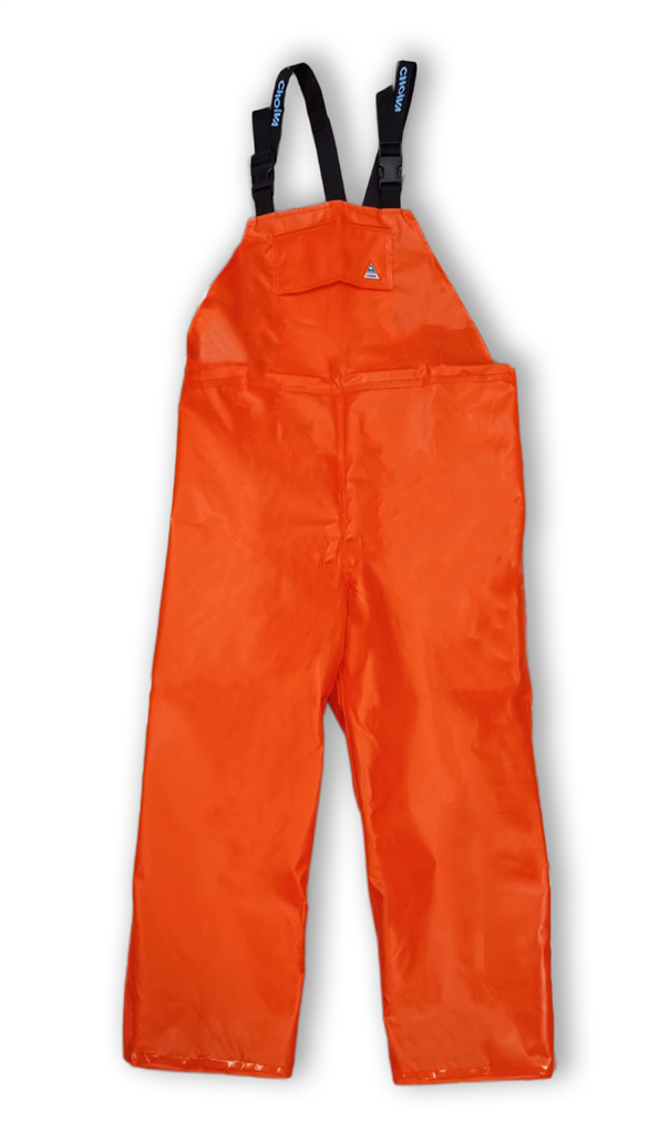 PANTALON TIRANTES (PETO) CHOIVA N2204 NARANJA T-L
