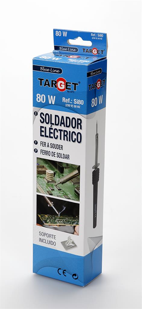 SOLDADOR ESTAÑO RECTO 80W TARGET SI80