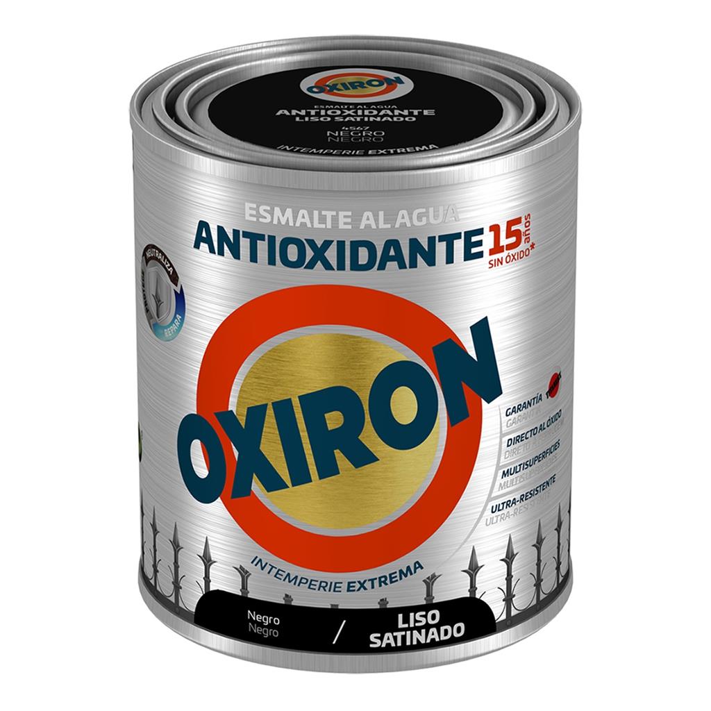 ESMALTE ANTIOX. AGUA LISO SAT.NEGRO 750ML(5805998)