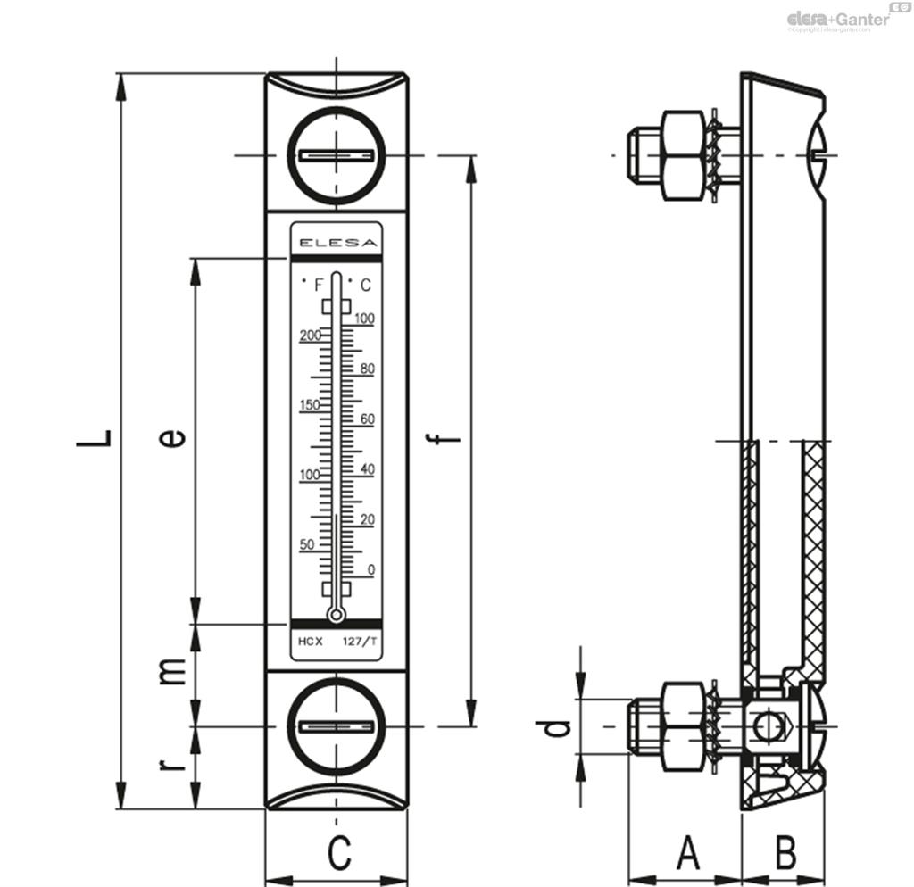 EG INDICADOR NIVEL ACEITE HCX254/T-AR-M12 (11367R)