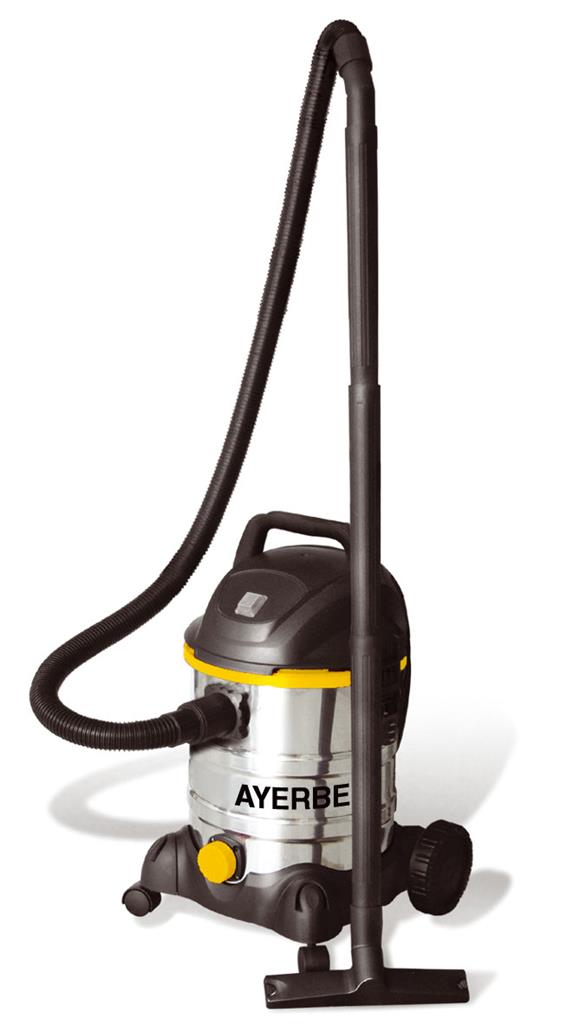 ASPIRADOR AYERBE 1300W INOX 20L BY-PASS (587040)