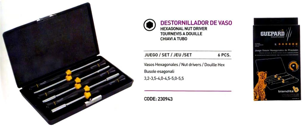 JUEGO DESTOR. PRECISION VASOS BIANDITZ (230943)