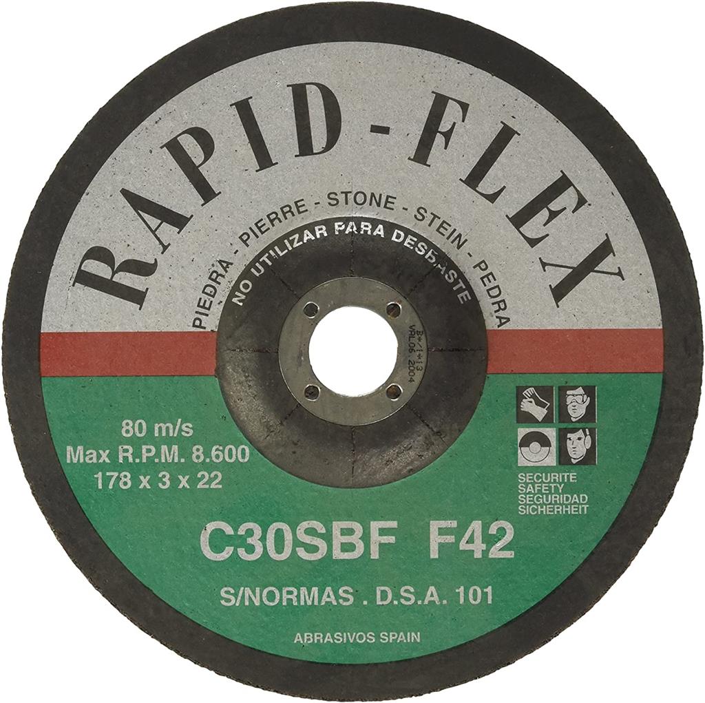 DISCO BELFLEX ACERO Ø178X3X22MM