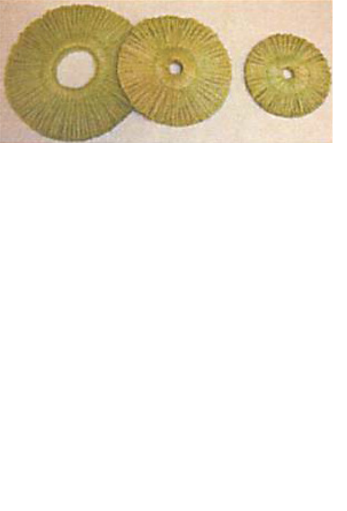 DISCO SISAL Ø250X80X2MM 2V T. VERDE