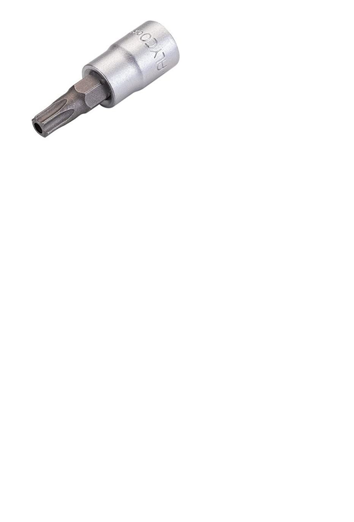 LLAVE VASO 3/8" TORX MACHO 25