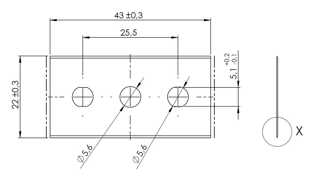 HOJA INDUSTRIAL INOX MARTOR 13730 (10UDS) 13730.60