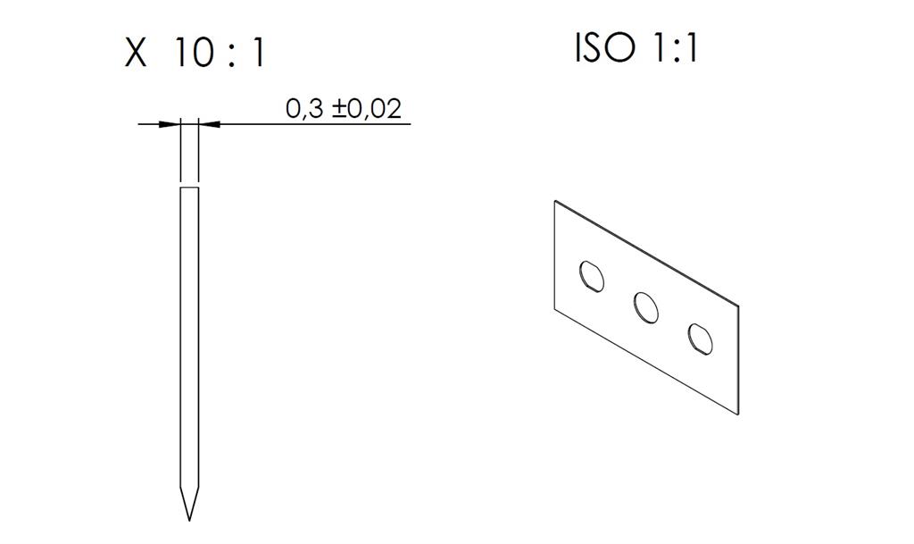 HOJA INDUSTRIAL INOX MARTOR 13730 (10UDS) 13730.60