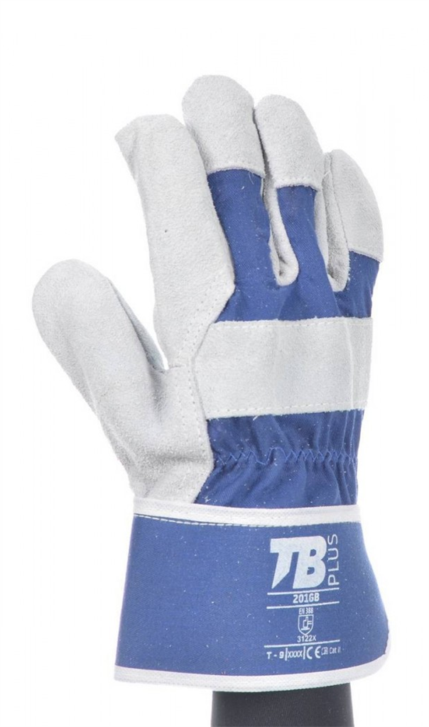 GUANTE TB SERRAJE VACUNO GRIS 201GB T-8