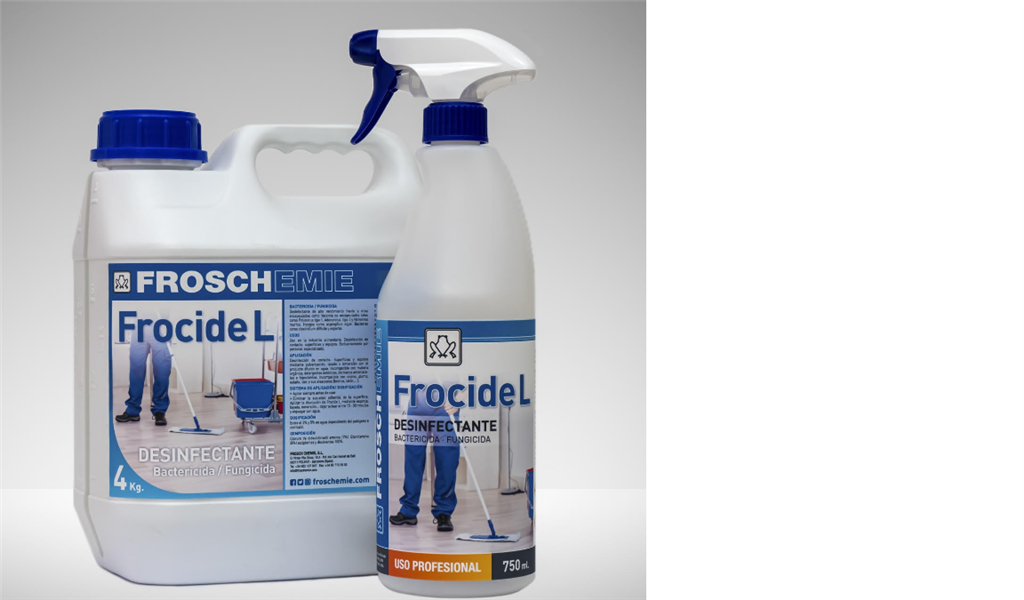 LIMPIADOR DESINFECTANTE 4L FROCIDE L FR5001