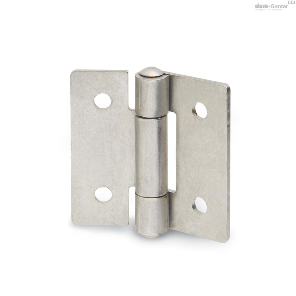 EG BISAGRA CHAPA METALICA GN 136-NI-40-40-B