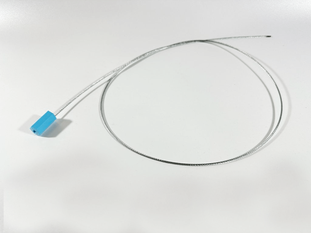 PRECINTO SEGURIDAD C/CABLE Ø1,8X1000MM NUMERADO