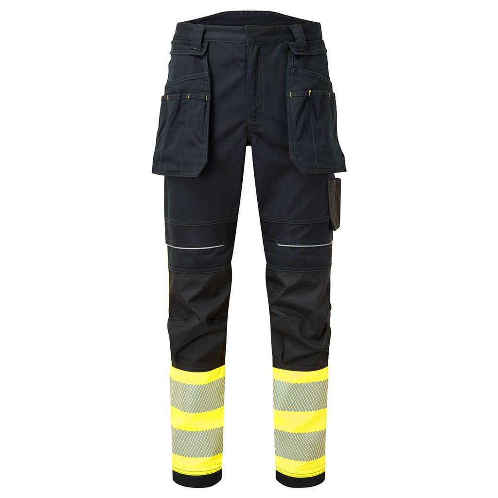 PANTALON PORTWEST FR416 ANTIESTATICO AMR/NGR T-38