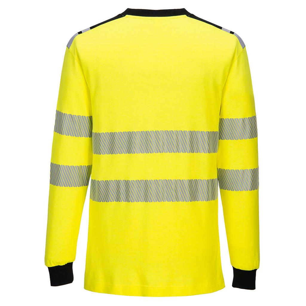 CAMISETA PW A.V. ML IGNIFUGA FR701 AM./NEGRO T-XXL