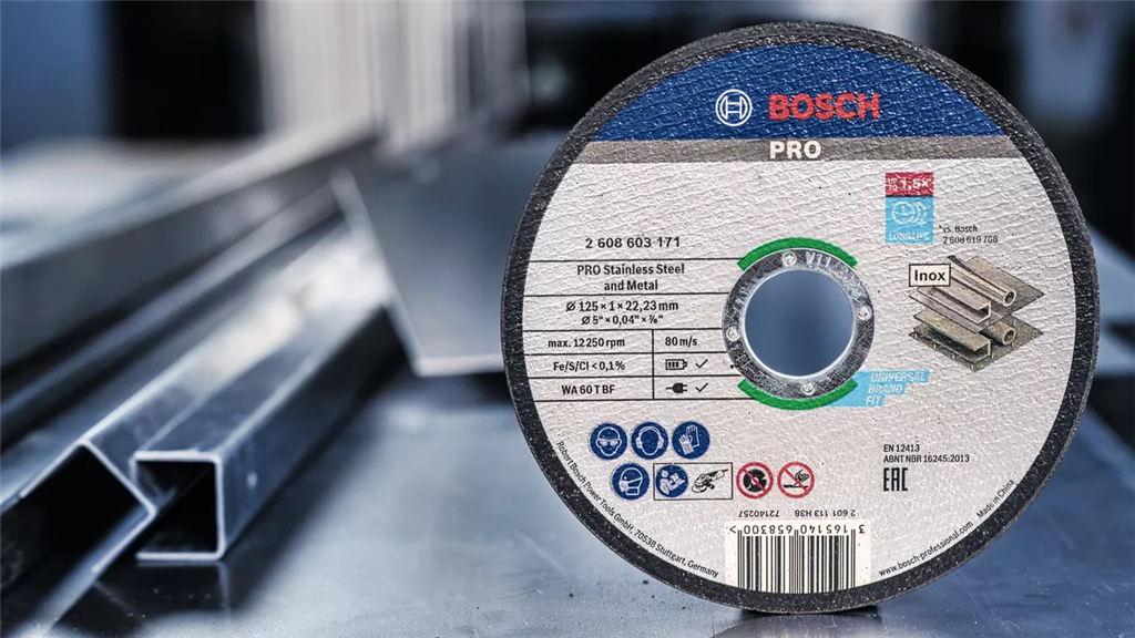 BOSCH LATA 100 DISCOS CORTE 125x1 MM