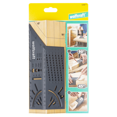 ESCUADRA PLASTICA 3D WOLFCRAFT (5208000)