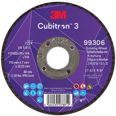 3M DISCO DESBASTE CUBITRON 3 Ø115X7MM (99306)