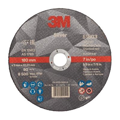 3M DISCO SILVER Ø180X3MM (51803)