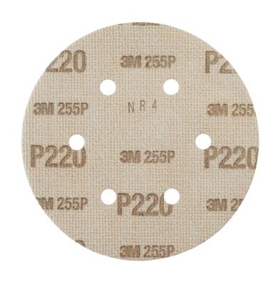 3M DISCO HOOKIT 255P Ø150 P-220 6 AGUJEROS(I00324)