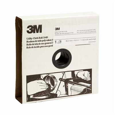 3M LIJA ROLLO 314D 38MMX25M P80 (62873)