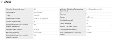 3M CINTA VINILO 764IJ50BL 50MMX33M NARANJA(196096)