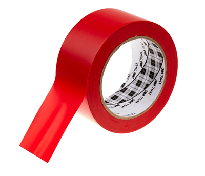 3M CINTA VINILO 764IR50 50MMX33M ROJA