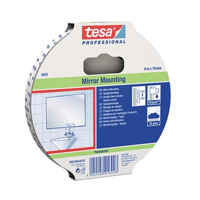 CINTA ESPEJOS TESA DOBLE CARA 19MMX5M (66952)