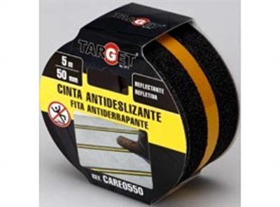 CINTA ANTIDESLIZANTE REFLEC. TARGET CARE 50MMX5M
