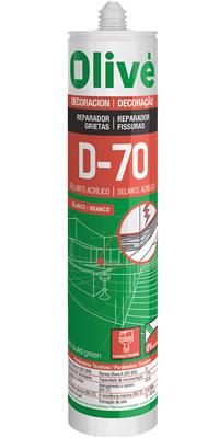 OLIVE MASILLA ACRILICA D-70 GRIS 300ML