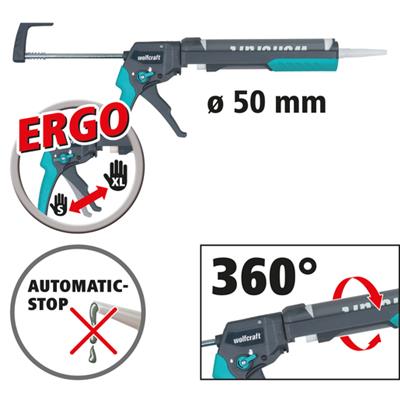 PISTOLA DE CARTUCHOS 300ML MG 400 (4354000)