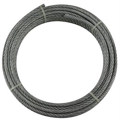 CABLE ACERO GALV. Ø6MM ROLLO 15M (6X19+1)
