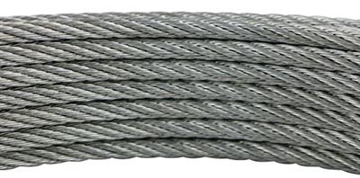 CABLE ACERO GALV. Ø6MM ROLLO 15M (6X19+1)