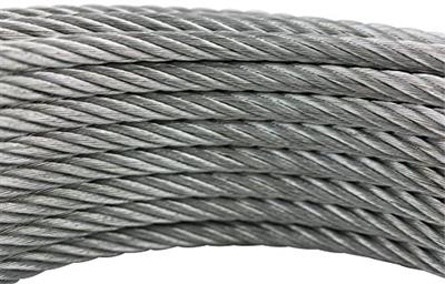 CABLE ACERO GALV. Ø8MM ROLLO 50M (6X19+1)