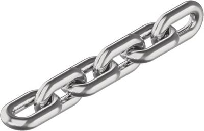 CADENA INOX. DIN 5685 ESLABON RECTO Ø 3MM