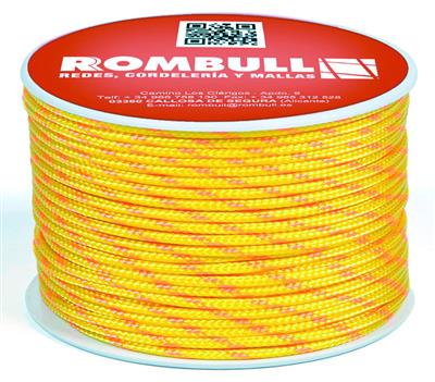 CORDON POLIES. 3MM 50M AMAR. FLUOR. 427405001150