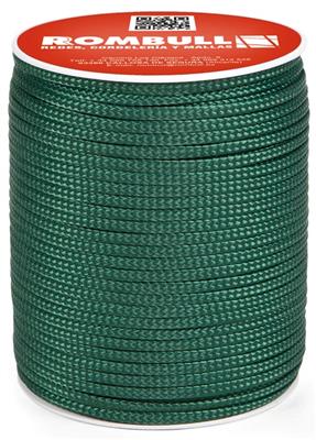 CUERDA POLIP. TRENZ. 5MMX45M VERDE 402409006691
