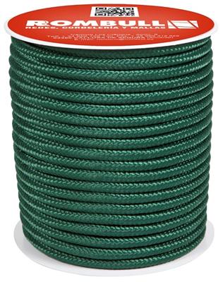 CORDON POLIP. TRENZ. 6MM 23M VERDE 424410009891